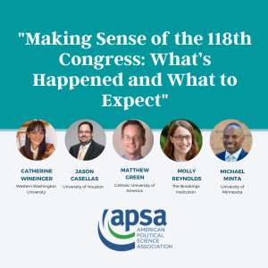 "Making Sense of the 118th Congress: What’s Happened and What to Expect" Icon Image. Click here to view