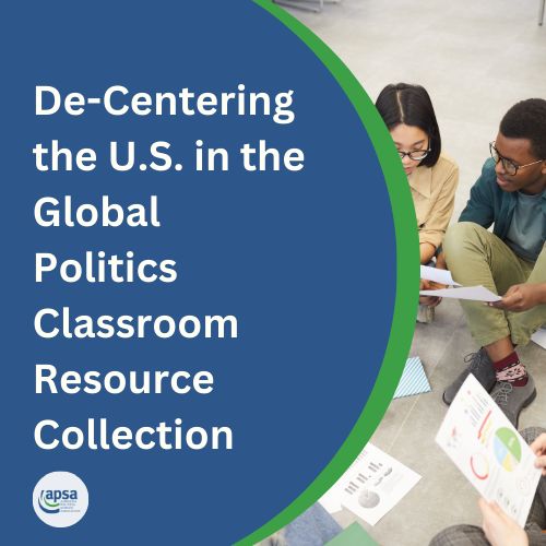 Icon taking you to the De-Centering the US in the Global Politics Classroom