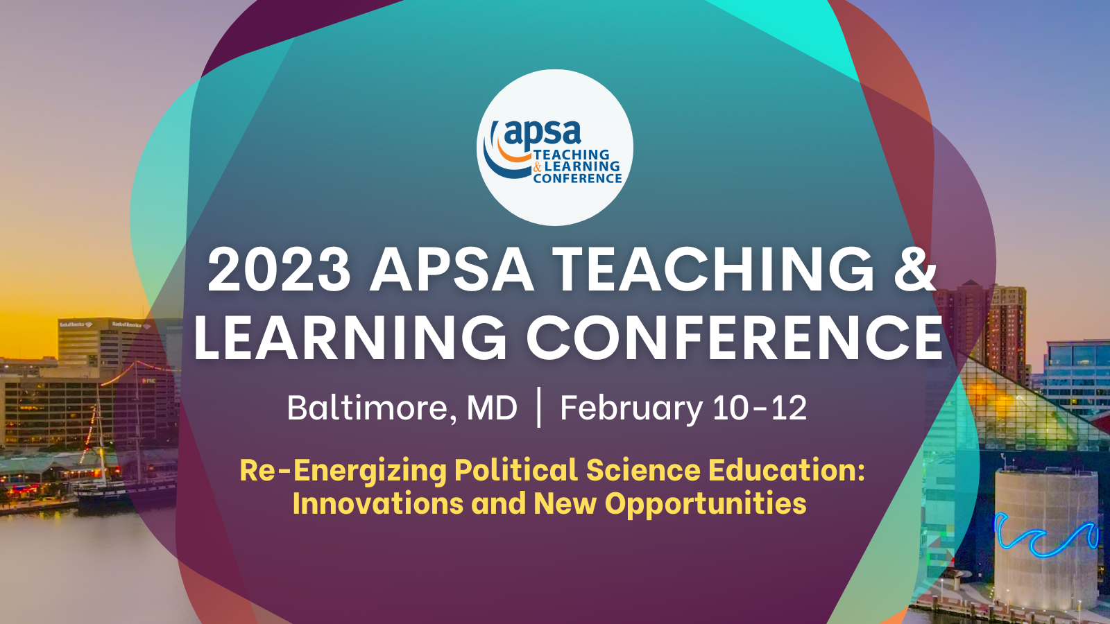 link to apsa's 2023 teaching and learning conference page