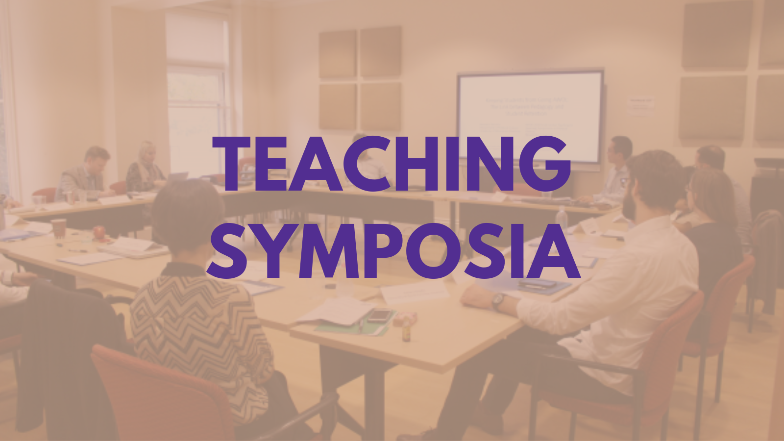 link to our teaching symposia landing page